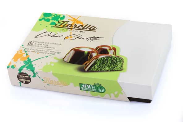 Fiorella Dubai Çikolatası Hediyelik Kutu 288 Gr. (1 Kutu) - 5