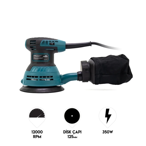 Dawreek Eksantrik Zımpara MKE350M