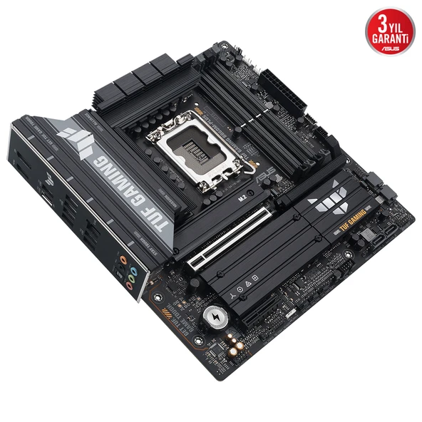 ASUS TUF GAMING B860M-PLUS 1851 SOKET DDR5 DP HDMI MATX ANAKART - 3