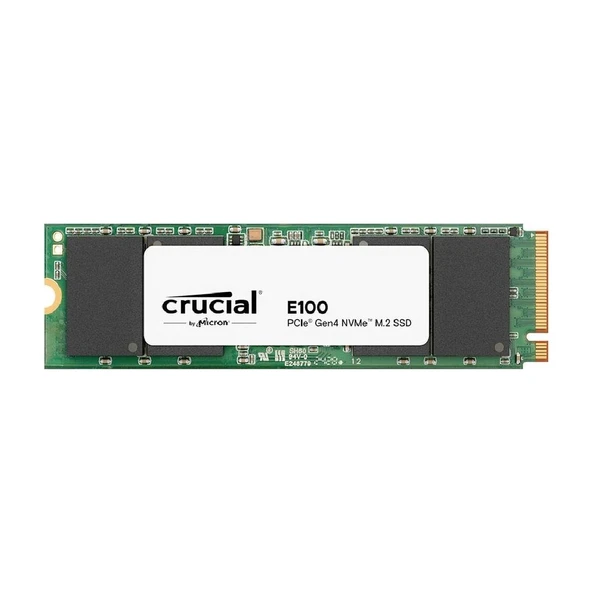 Crucial E100 1tb Pcıe Gen4 2280 Nvme M.2 SSD (5000-4500 Mb/s) CT1000E100SSD8
