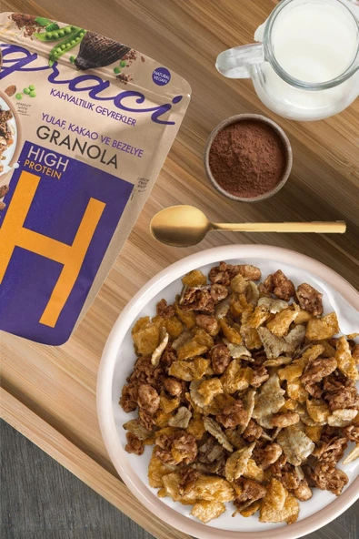 Graci Yulaf, Kakao ve Bezelye Kahvaltılık Gevrek 300 gr x 2 Adet - 3