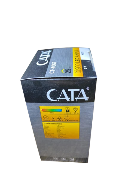 Cata CT-4067 2W Disko Led Ampul Çok Renkli(RGB) - 2