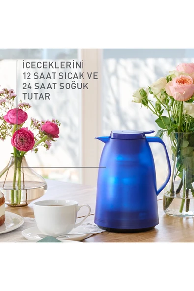 Tefal Kamp Mambo Termos Mavi 1L Mavi 12 saat İçecek 1 L BPA Free Isı Yalıtımı Paslanmaz Çelik - 2