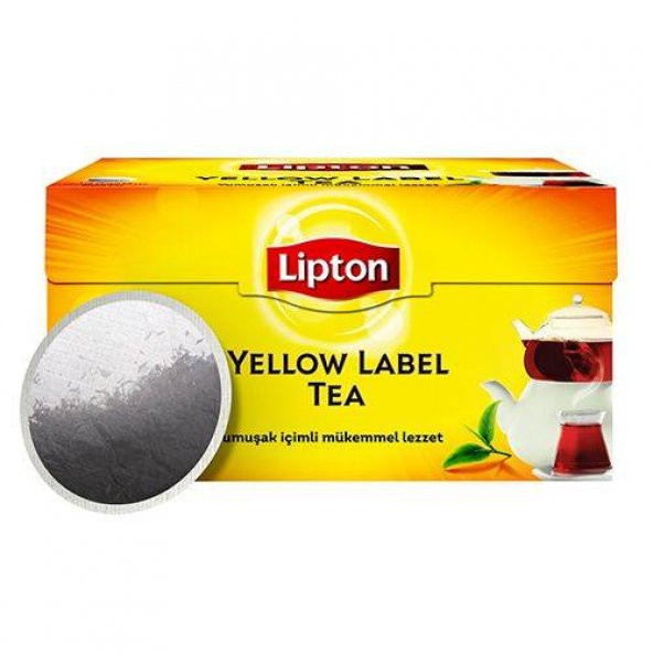 Lipton Yellow Label Demlik Poşet Çay 100'lü Çay x 6 Paket