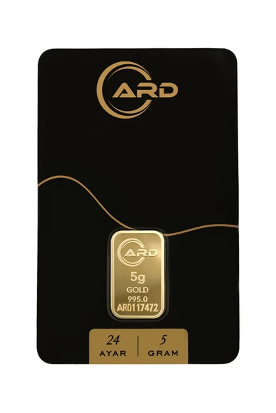 5 gr 24 Ayar ARD Gram Külçe Altın