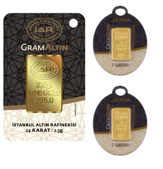 4.5 gr 24 Ayar İAR Külçe Altın