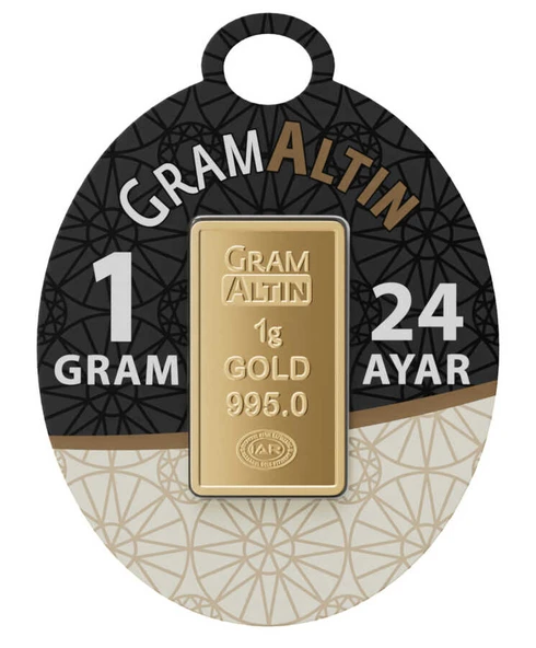 Harem Altın 1 gr 24 Ayar İAR Külçe Altın