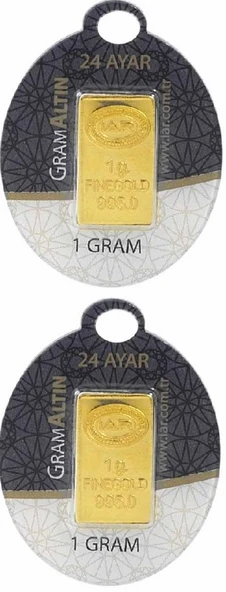 2 gr 24 Ayar İAR Külçe Altın