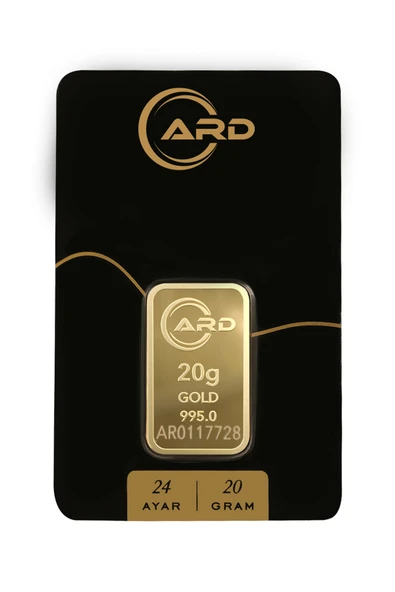 20 gr 24 Ayar ARD Gram Külçe Altın