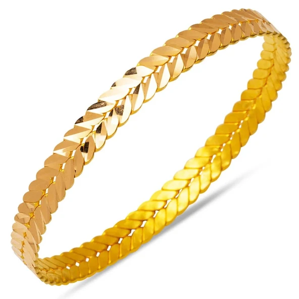 22 Ayar Başak Burma 23 Gr Bilezik BZK173