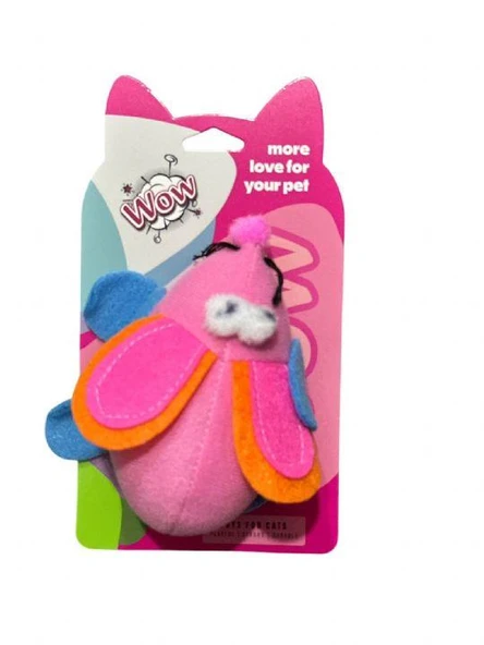 Wow Kedi Oyuncak Renkli Çek Bırak Fare