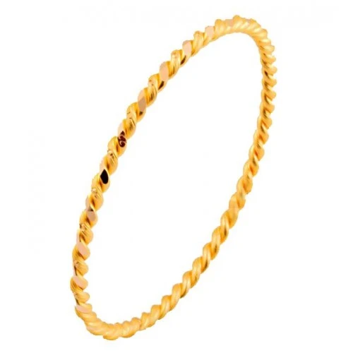 22 Ayar İkili Burma 18 Gr Bilezik ürün görseli