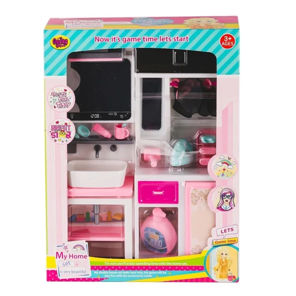 Nessiworld 02383 Lavabo ve Ütü Masası Oyun Seti -Oydaş Oyuncak - 2