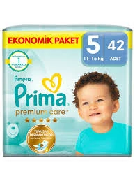 PRİMA PREMİUM CARE NO:5 EKONOMİK PAKET 11/16 KG 42 ADET