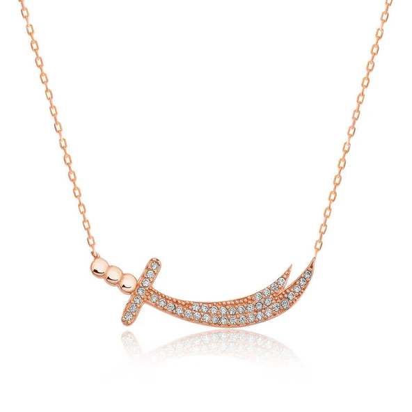 Gümüş Zülfikar Kılıcı Bayan Kolye ürün görseli