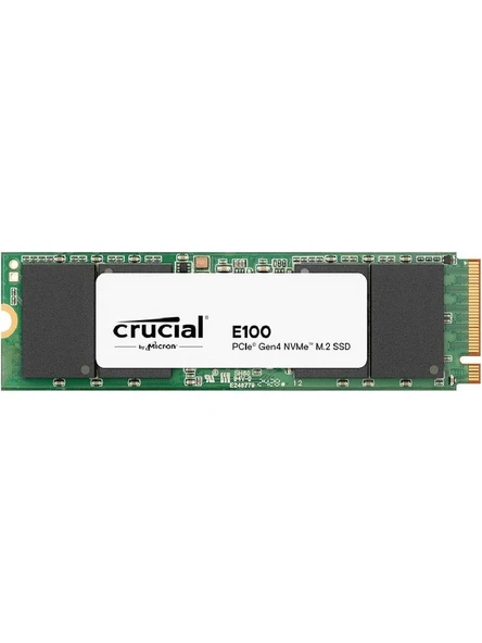 Crucial E100 480GB Pcıe Gen4 2280 Nvme M.2 SSD (4700-2500 Mb/s) CT480E100SSD8