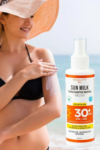 Beauty Face 30 SPF Güneş Sütü – 150 ml - 4