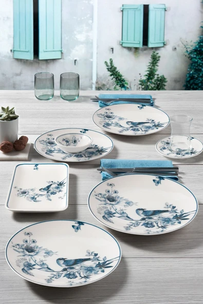 Güral Porselen Atina Bone 23 Parça Kahvaltı Takımı - 3