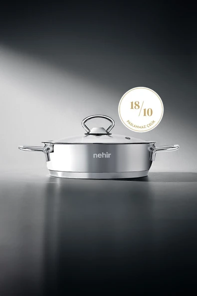 Nehir Silver 6 Parça Paslanmaz Çelik Sahan Seti (16-18-20 CM) - 2
