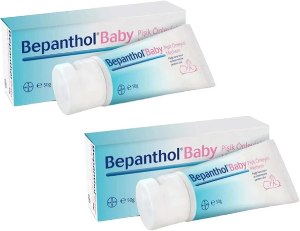 Bepanthol Baby Pişik Kremi 50 gr 2 Adet ürün görseli