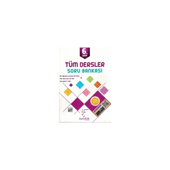 Karekök Yayınları 6.Sınıf Tüm Dersler Soru Bankası