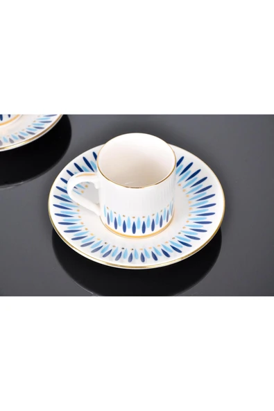 Porser Palm Kahve Fincan Takımı 2 Kişilik 4 Parça - 3