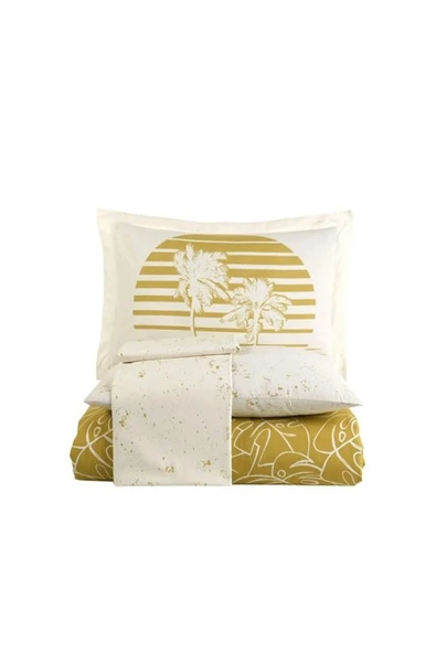 Hobby Çift Kişilik Ranforce Nevresim Takımı Eva Hardal - Resim 4