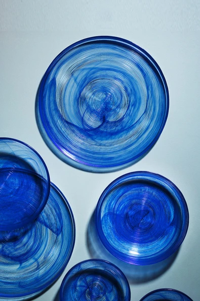 Fecra Loya Mavi 18 Parça Yemek Takımı - 2