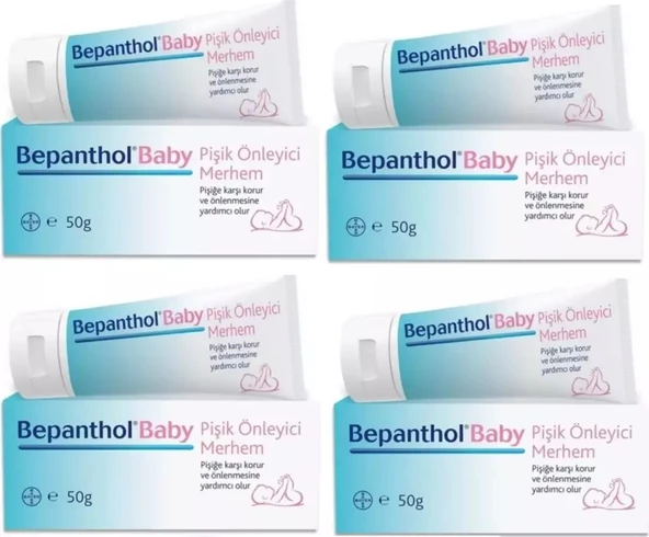 Bepanthol Baby Pişik Kremi 50 gr 4 Adet ürün görseli