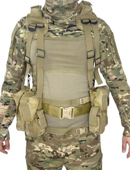 Single Sword Çeçen Yeleği - Çeçen Tipi Açık Hücum Yeleği - 9