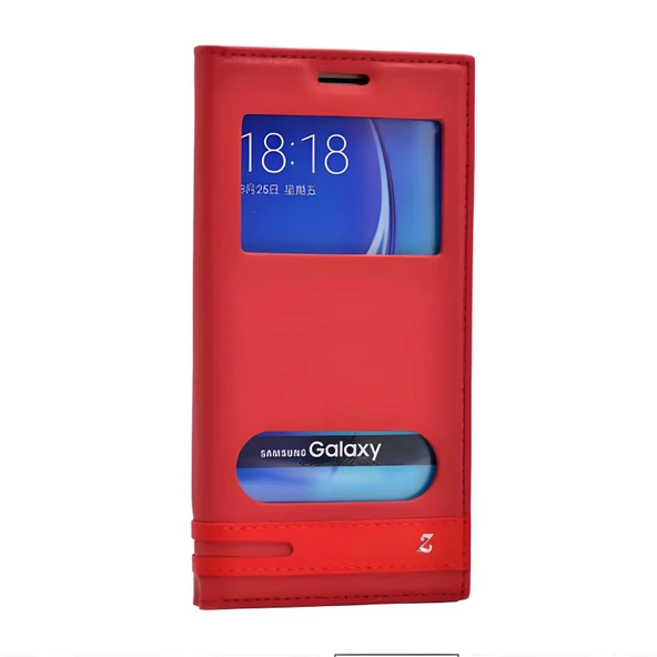 Galaxy A5 2016 Kılıf Pencereli Elite Kapaklı Kılıf - Resim 8