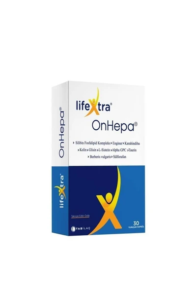 Lifextra OnHepa 30 Yumuşak Kapsül