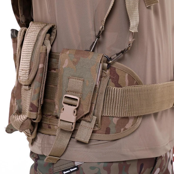 Single Sword Çeçen Yeleği - Çeçen Tipi Açık Hücum Yeleği - 5