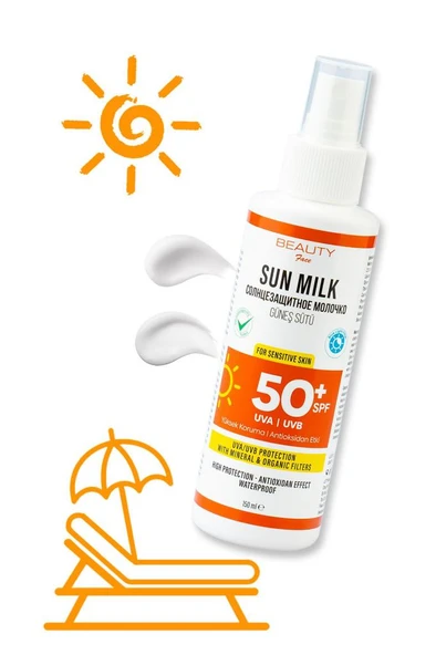 Beauty Face 50 SPF Güneş Sütü – 150 ml - 2