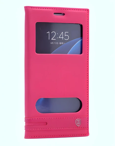 Galaxy A5 2016 Kılıf Pencereli Elite Kapaklı Kılıf - Resim 7