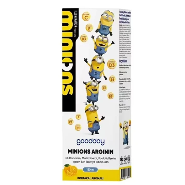 Goodday Minions Arjinin Şurup 150 ml