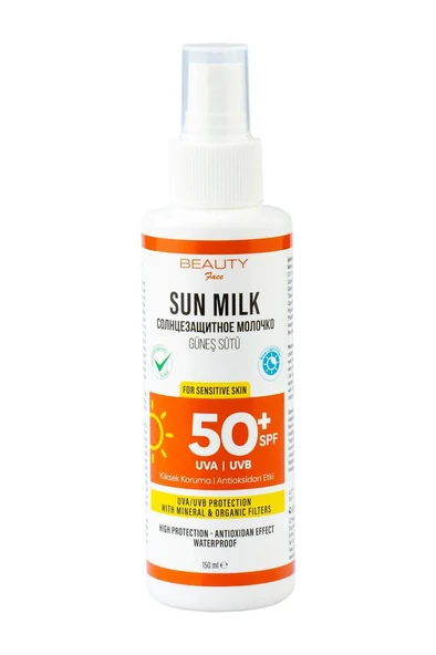 Beauty Face 50 SPF Güneş Sütü – 150 ml - 3