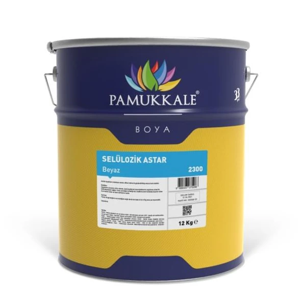 Pamukkale Selülozik Astar 12 Kg Beyaz