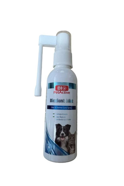 Biopetactive BioDent Mist Kedi Köpek Ağız Bakım Spreyi 50Ml