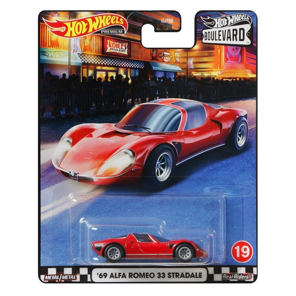 Hot Wheels Premium Boulevard '69 Alfa Romeo 33 Stradale