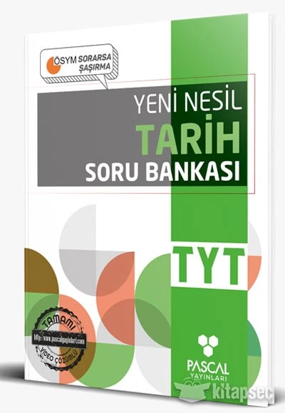 TYT Tarih Soru Bankası Pascal Yayınları