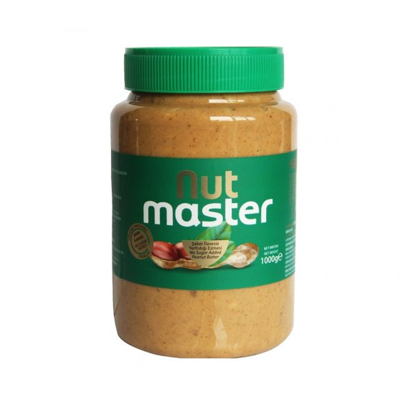 Nut Master  93 Şeker İlavesiz Yer Fıstığı Ezmesi 1 KG