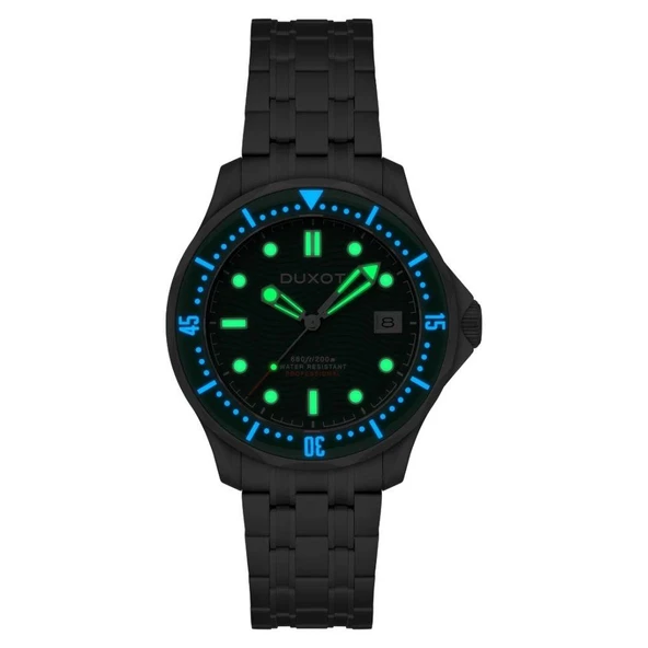 HENRI DIVER ELITE GREEN DX-2060-33 Otomatik Erkek Kol Saati - 3