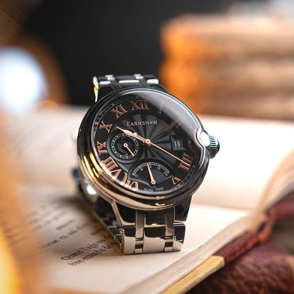 BARALLIER RETROGRADE DUAL TIME ES-8288-33 Erkek Kol Saati - 2