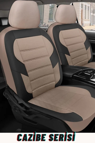 BMW I Serisi F20 HB 2011-2015 Bej Aracınıza Uyumlu Cazibe Serisi Pike Kumaş