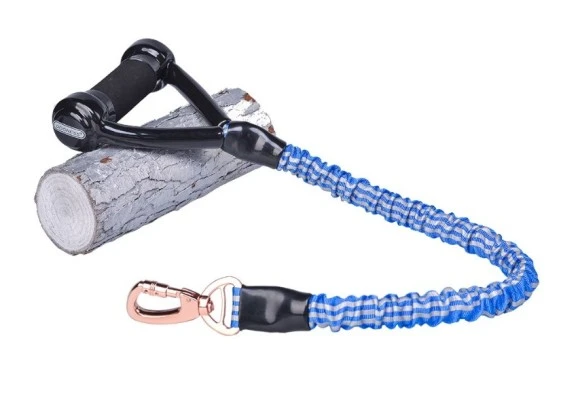 Dogness Anti-Shock Leash 63cm Mavi Köpek Gezdirme Kayışı Kordonu
