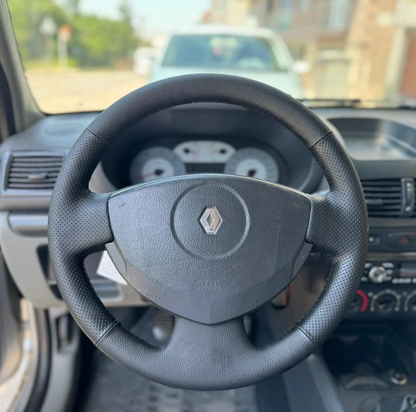 Renault Clio 2 Araca Özel Direksiyon Kılıfı (NOKTA DÜZ) ürün görseli