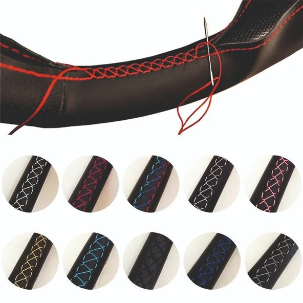 Megane 2 Araca Özel Direksiyon Kılıfı - Resim 2