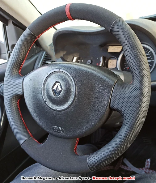 Megane 2 Araca Özel Direksiyon Kılıfı ürün görseli