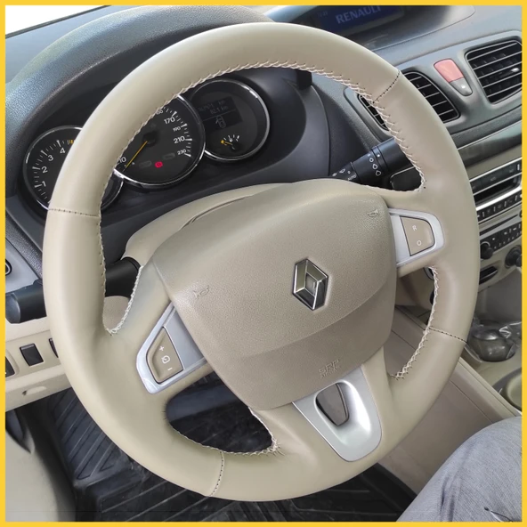 Fluence Araca Özel Direksiyon Kılıfı - Resim 5